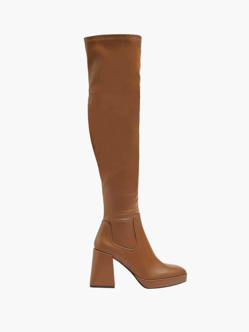 Sock knee-high boots - Image 3