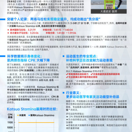 Katsuo Stamina nutrition label