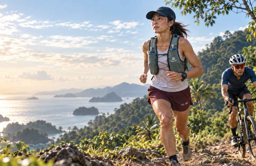 Trail run & mountain biking