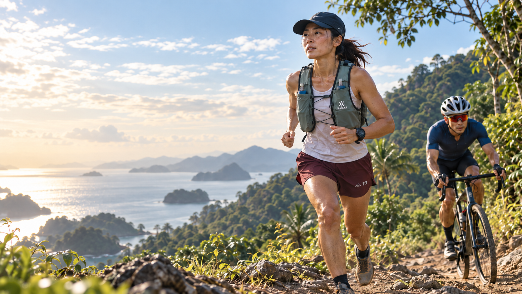 Trail run & mountain biking